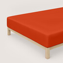 Schlafgut Schlafgut Pure Jersey Boxspring Drap-housse S - 90x190 - 100x220 269 Red Mid