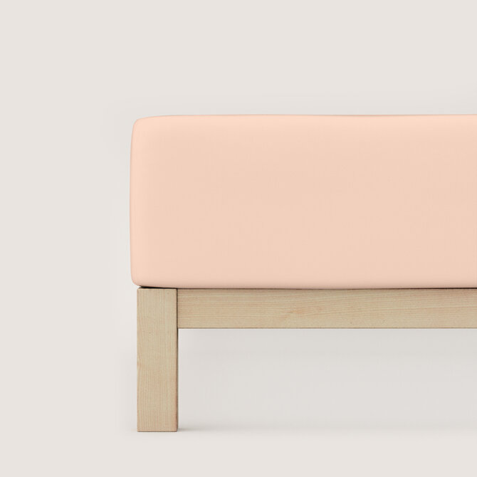 Schlafgut Pure Jersey Boxspring Drap-housse M - 120x200 - 130x220 230 Red Light