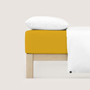 Schlafgut Schlafgut Drap-housse en jersey pur L - 140x200 - 160x220 196 Yellow Deep