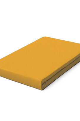 Schlafgut Pure Jersey Hoeslaken L - 140x200 - 160x220 196 Yellow Deep