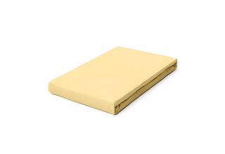 Schlafgut Drap-housse en pur Jersey M - 120x200 - 130x220 164 Yellow Mid