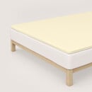 Schlafgut Schlafgut Pure Jersey Topper Fitted Sheet L - 140x200 - 160x220 132 Yellow Light