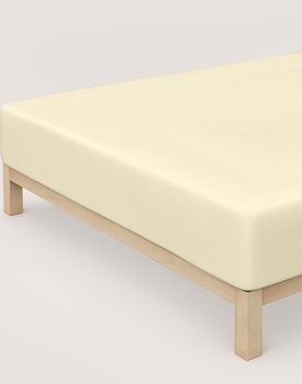 Schlafgut Pure Jersey Boxspring Hoeslaken M - 120x200 - 130x220 132 Yellow Light