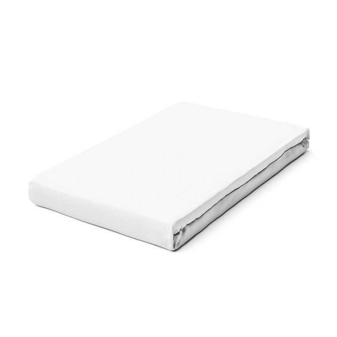 Schlafgut Pure Jersey Boxspring Drap-housse XL - 180x200 - 200x220 101 Full-White