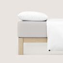 Schlafgut Schlafgut Drap-housse en jersey pur S - 90x190 - 100x220 511 Grey Light