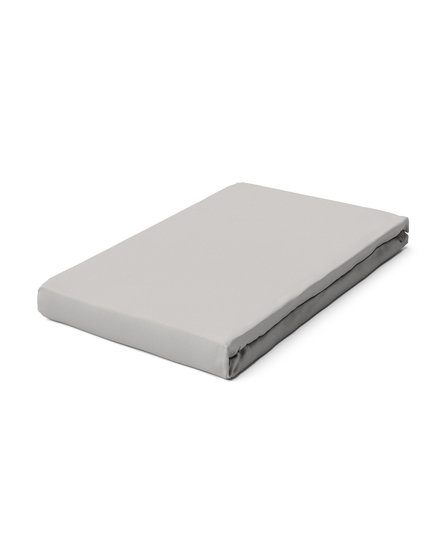 Schlafgut Pure Jersey Hoeslaken S - 90x190 - 100x220 511 Grey Light