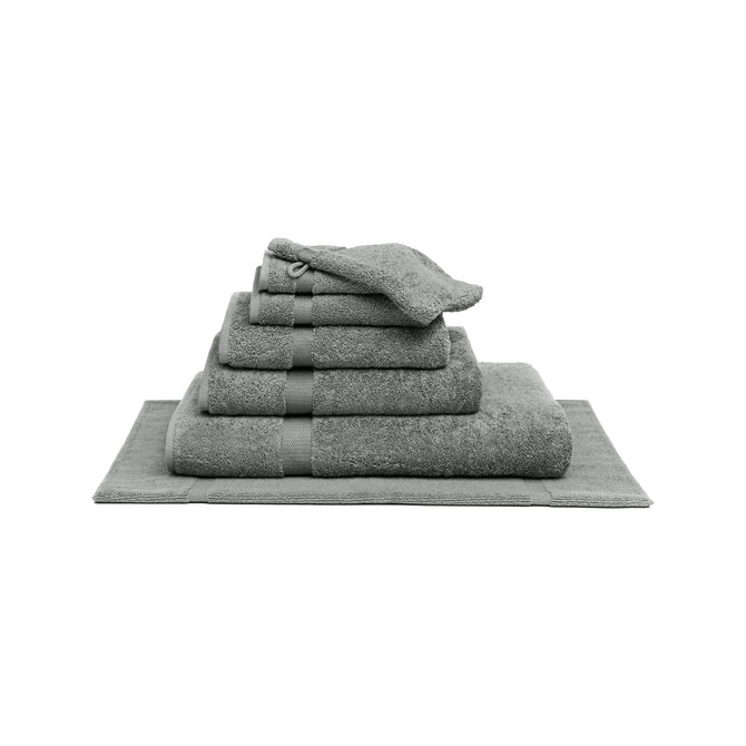 Vandyck Ranger Mole Grey Guest towel 40x60