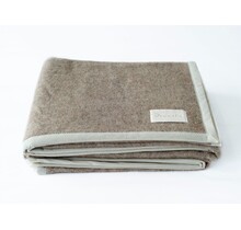 Dommelin Couverture Marrakech Laine-Polyester 400TC Beige 160 x 260 cm