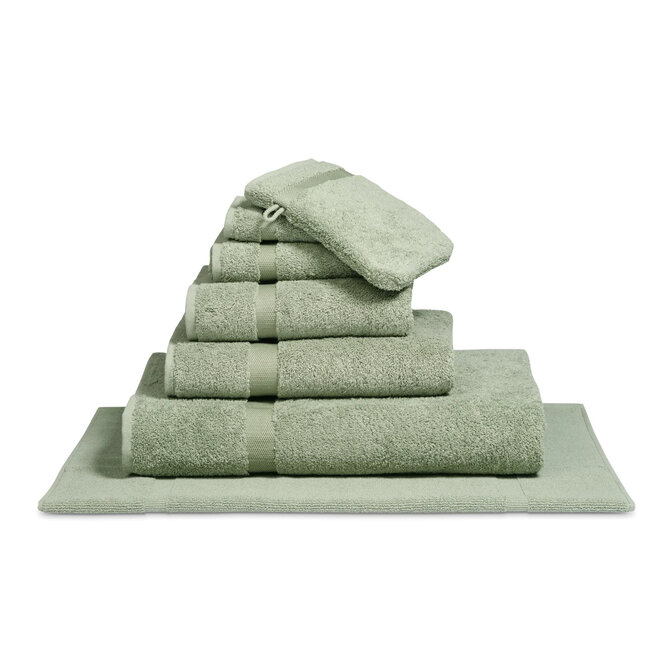 Vandyck Ranger Smoke Green Guest towel 40X60