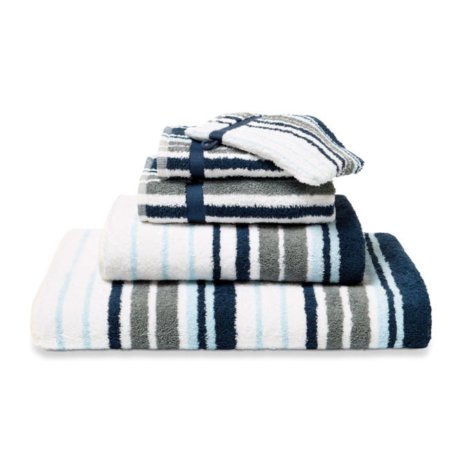 Vandyck Ontario Jeans Blue Guest towel 40x60