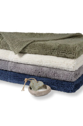 Vandyck Scala Organic Vintage Blue Tapis de bain 70x140