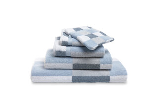 Vandyck Boston Misty Blue Gastendoekje 40x60