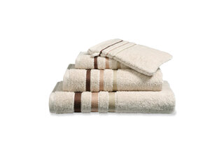 Vandyck Prestige Lines Cream Tan Badlaken 90x180