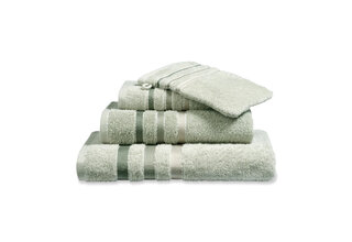 Vandyck Prestige Lines Pale Olive Serviette de bain 90x180