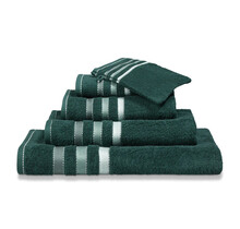 Vandyck Prestige Lines Dark Green Serviette 60x110