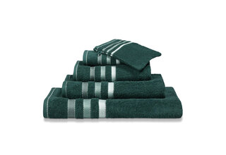 Vandyck Prestige Lines Gant de toilette vert foncé 16x22