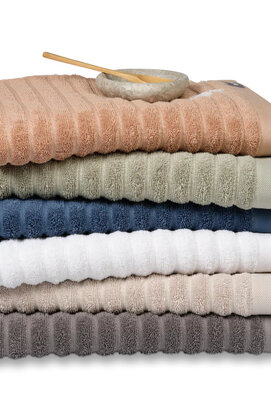 Vandyck Home Wave Mole Grey Gastendoekje 40X60