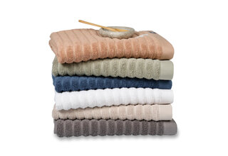 Vandyck Home Serviette de bain Wave Mole Grey 40X60