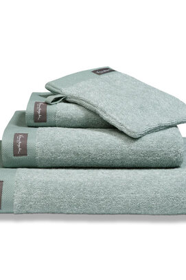 Vandyck Home Mouline Pearl Blue Handdoek 60x110