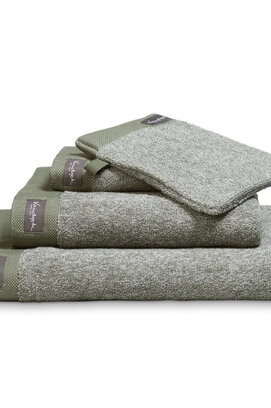 Vandyck Home Mouline Olive Handdoek 60x110