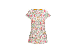 Pip Studio Toy Short Sleeve Top Primavera White S