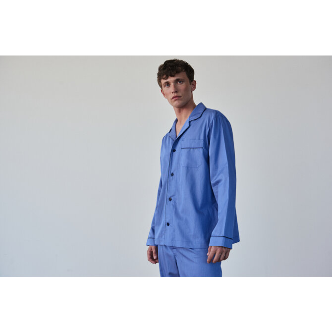 Ambassador 9-1 Herenpyjama blue S