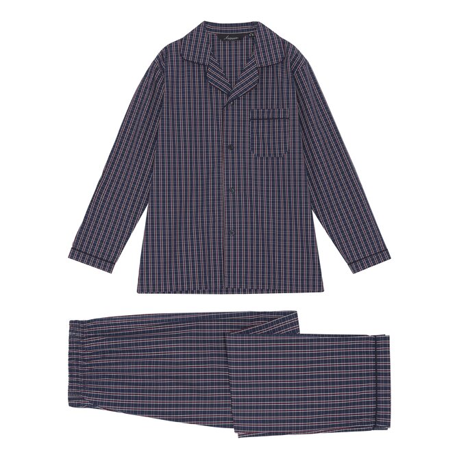 Ambassador 13-7 Herenpyjama navy/red XL