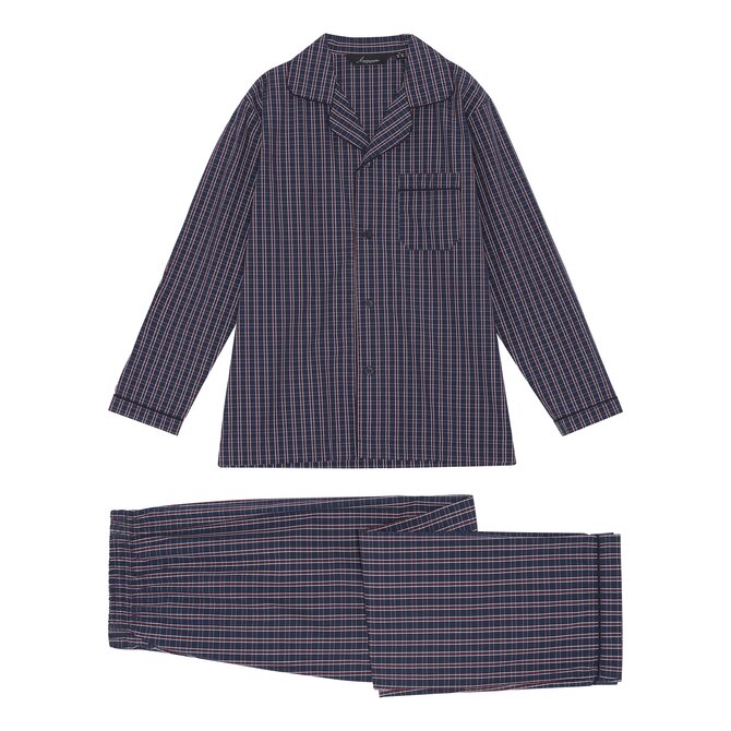 Ambassador 13-7 Herenpyjama navy/red L