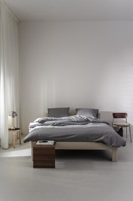 Auping dekbedovertrek Percale Silent Grey 240x200/220