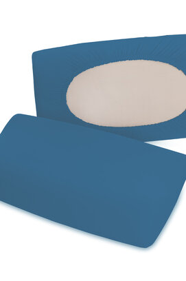 Schlafgut Pure flexible Kussensloop S-XL 615 Blue Mid
