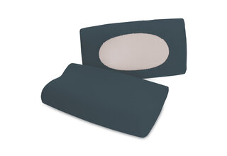 Schlafgut Pure flexible Taie d'oreiller S-XL 556 Grey Deep