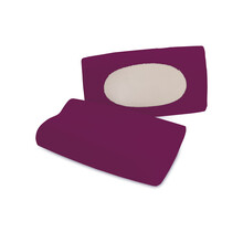 Schlafgut Pure flexible Taie d'oreiller S-XL 542 Purple Deep