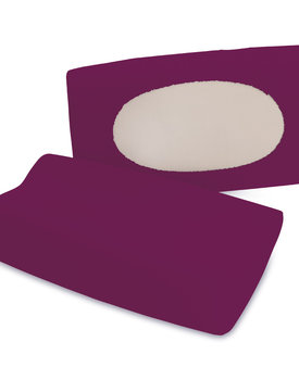 Schlafgut Pure flexible Kussensloop S-XL 542 Purple Deep