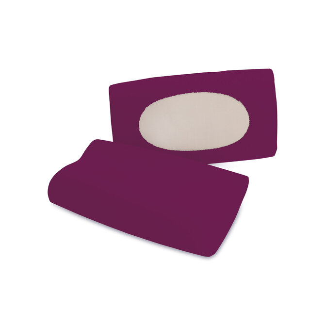 Schlafgut Pure flexible Kussensloop S-XL 542 Purple Deep