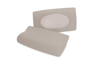 Schlafgut Pure flexible Taie d'oreiller S-XL 496 Sand Mid