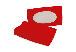 Schlafgut Pure flexible Kussensloop S-XL 285 Red Deep