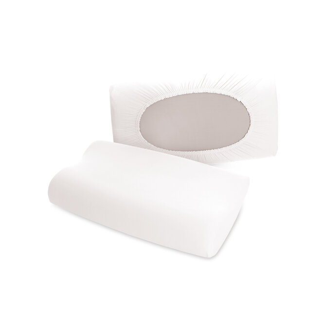 Schlafgut Pure flexible Kussensloop S-XL 101 Full-White