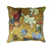 Beddinghouse x Van Gogh Museum Carré Fleuri Cushion - Gold 50x50 cm