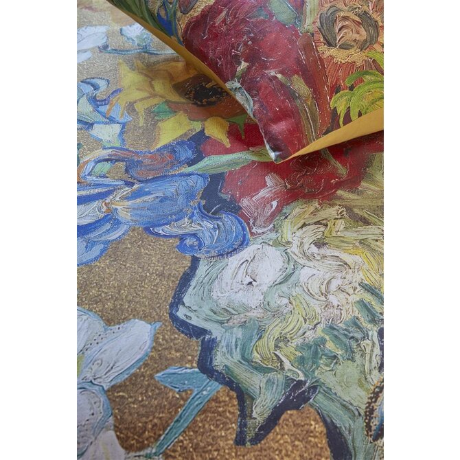 Beddinghouse x Van Gogh Museum Bouquet dAnniversaire - Gold 140x200/220 cm