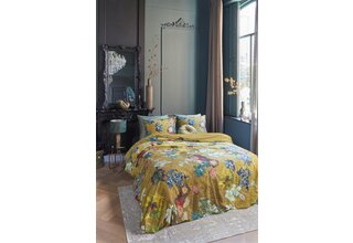 Beddinghouse x Van Gogh Museum Partout des Fleurs - Or 140x200/220 cm