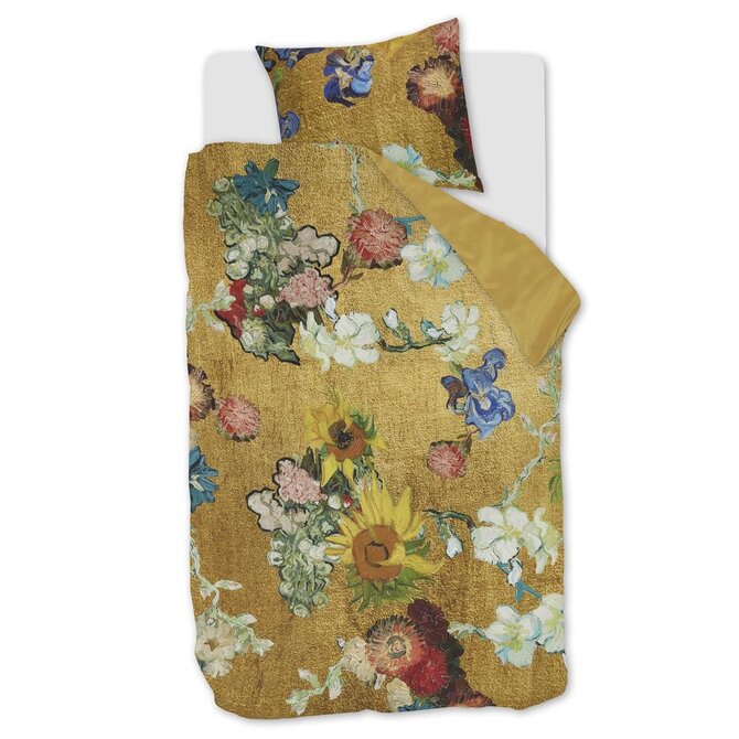 Beddinghouse x Van Gogh Museum Kimono Partout des Fleurs - Or S/M