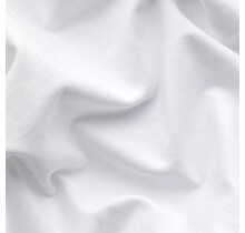 Schlafgut EASY Jersey Elasthan Topper Hoeslaken M - 120x200 - 130x220 101 Full-White
