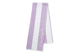 Serviette de plage Vandyck Riviera Lilas 100/200