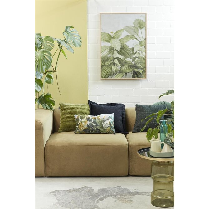 KAAT Amsterdam Coussin décoratif Emil - Bleu 45x45 cm