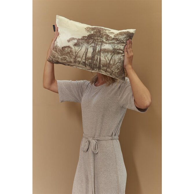 KAAT Amsterdam Coussin décoratif Odetta - Naturel 30x50 cm