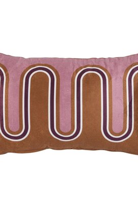 KAAT Amsterdam Coussin décoratif Shirley - Terra 30x50 cm