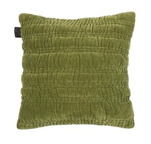 KAAT Amsterdam Coussin décoratif Quilta - Vert olive 43x43 cm