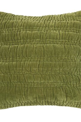 KAAT Amsterdam Coussin décoratif Quilta - Vert olive 43x43 cm