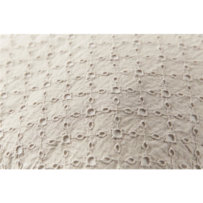 KAAT Amsterdam Sierkussen Chelsy - Sand 40x40 cm