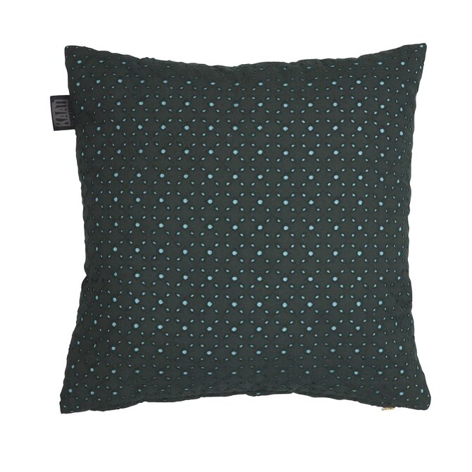 KAAT Amsterdam Coussin décoratif Chelsy - Vert 40x40 cm